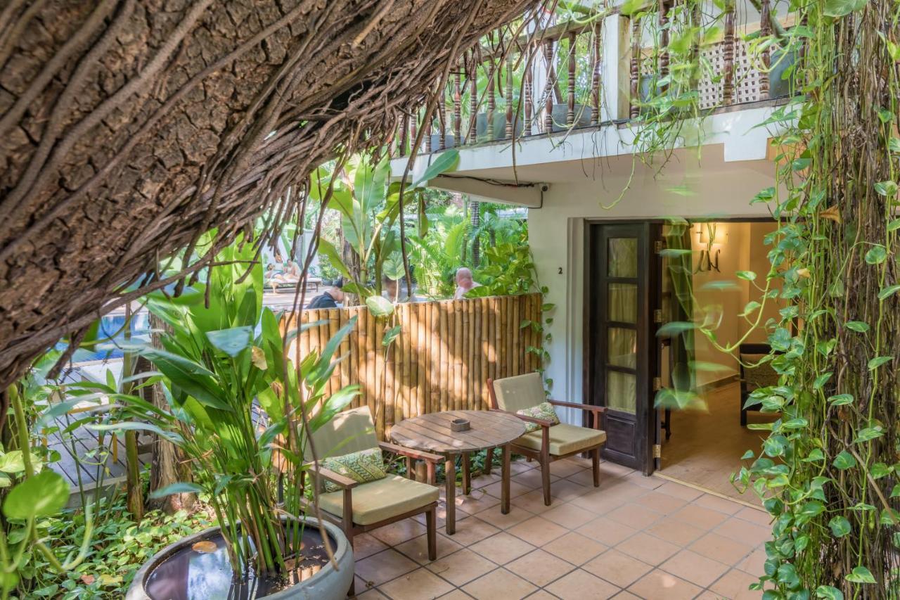Villa Langka Hotel & Restaurant Phnom Penh Exterior foto